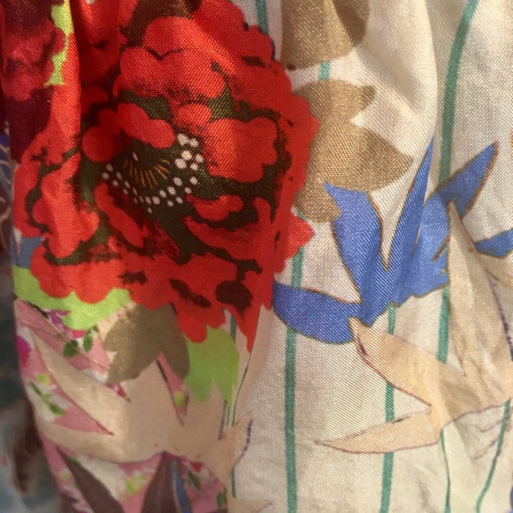 NWT Johnny Was ADALENA DERIVE BLOUSE 100% silk - Picture 13 of 14